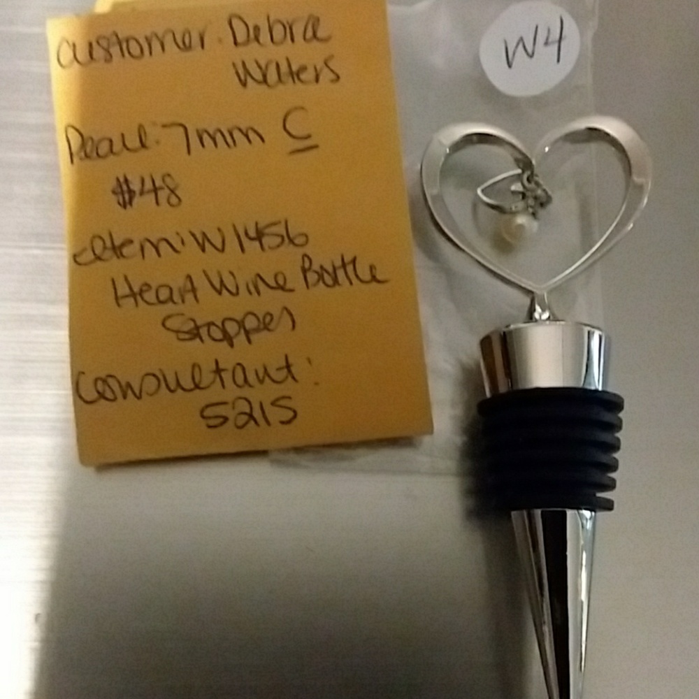 Heart Wine Bottle Stopper (W4)
